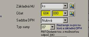 16. Evidencia Účtovné doklady Okruh Bankové výpisy a ) Vzor: BP - BV - Iný príjem b ) Vzor: 1 - PD/BV Inkaso OF 17.