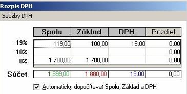 Faktúru prijmete a zaevidujete do evidencie záväzkov. Pri zadávaní sumy použijete voľbu Rozpis DPH: 2.