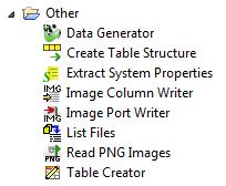 7.6 Možnosti importu a exportu 130 3) Table Writer Table Writer je určen pro uložení tabulkových dat ve speciálním vnitřním formátu (ukládá i metadata speciální pro KNIME).