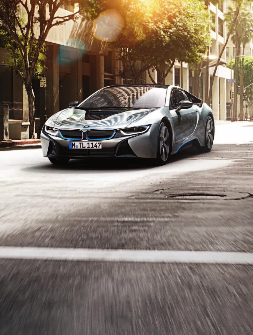 Originální BMW i8 příslušenství Radost z jízdy