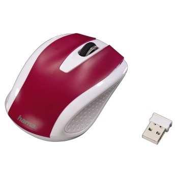 Bezdrôtová optická myš AM-7200 Káblové pripojenie farba: biela/modrá farba: biela/červená farba: biela/zelená - on /off vypínač pre úsporu energie - USB prijímač sa dá uložiť vo vnútri myši -