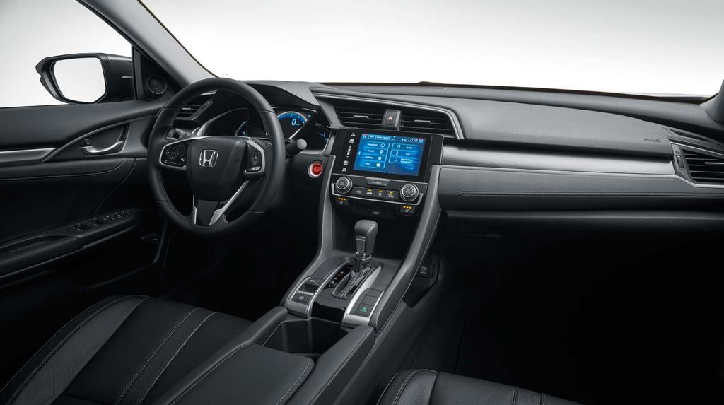 Napríklad náš nový inteligentný 7-palcový multimediálny systém Honda CONNECT 2*, dvojzónová klimatizácia*, vyhrievané predné a zadné sedadlá* alebo elektronická parkovacia brzda.