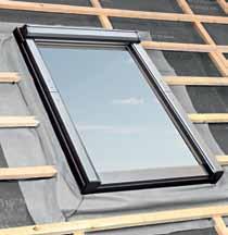 Montážní límec Vnitřní ostění MSA montážní límec RotoQ plastové vnitřní ostění pro samostatná okna Přednosti Roto: Dobré vědět Vnější rozměr rámu střešního okna v cm (Š/V) 55/... 66/... 78/... 94/.