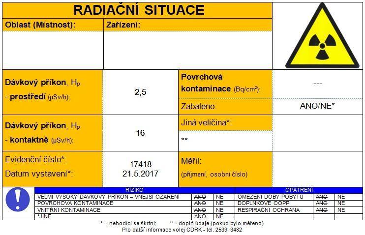 - R-p íkaz typový - R-p íkaz oby ejný - R-p íkaz zvláštní R-p íkaz typový íru ka pro vstup do KP ETE Na terminálu systému elektronické osobní dozimetrie (SEOD) volí p íslušný stanovený typ R-p íkazu.