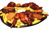 Platou Fleisch 15 Currywurst Nuggets, Buffalo Chicken hot, Virginia Chicken mild, Chicken Teriyaki Sticks, Chicken Pineapple Sticks, Chicken Fingers Coconut, Stay Crisps Pommes, Knoblauchsoße