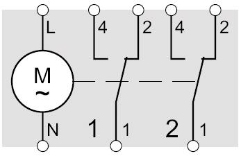 7 Examp connection Pøíklad zapojení 8 Contrast adjustment Nastavení kontrastu MENU GB,D,F,E,I,CZ <-> <+> MIN MAX 9 Modes Funkce Auto automatic operation / automatický režim Constant ON / Trvání ZAP