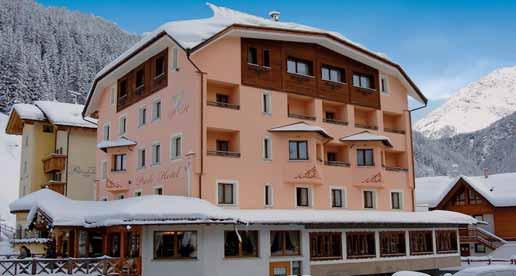 klientelu, dle našeho názoru odpovídající kategorii 2* 10 ne HOTEL S PARK Alta Valtellina C 132 100 m poloha: Santa Caterina, centrum - 0 m, skiareál Santa Caterina - 100 m, skibus 1 / po Santa