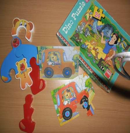 Grafomotorika Umelé puzzle-