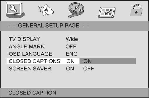 language in the system menu will remain once selected SETUP Menu Setting General Setup Page 1 3 4 Press the keys to highlight OSD Lang Enter its submenu by pressing Move the cursor by pressing the to