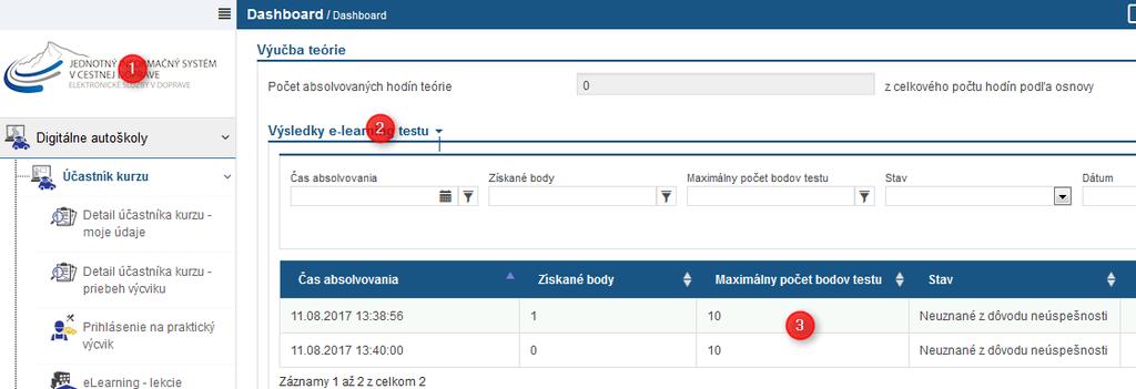 Na konci testu máte tri možnosti: Uložiť vykoná sa priebežné uloženie odpovedí (odpovede zatiaľ neboli odoslané) Ukončiť zavrie sa test bez odoslania odpovedí Odoslať na klasifikáciu zobrazí sa okno