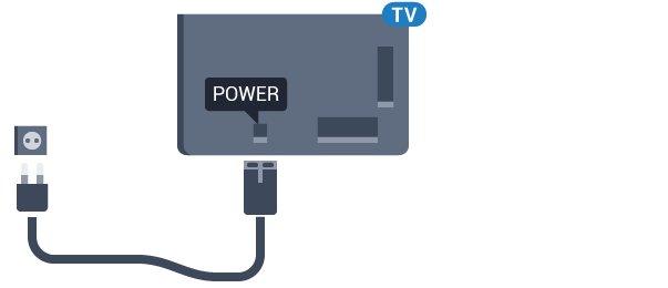 I když má tento televizor velmi nízkou spotřebu energie, pokud jej nebudete delší dobu používat, odpojte z důvodu úspory energie napájecí kabel.