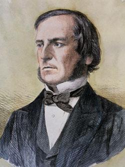 Booleova algebra (4) Geogle Boole (1815 1864) Matematik, filozof, logik Systematizace aristotelské logiky Symbolická logika (algebraická reprezentace logických výroků) V mnoha ohledech
