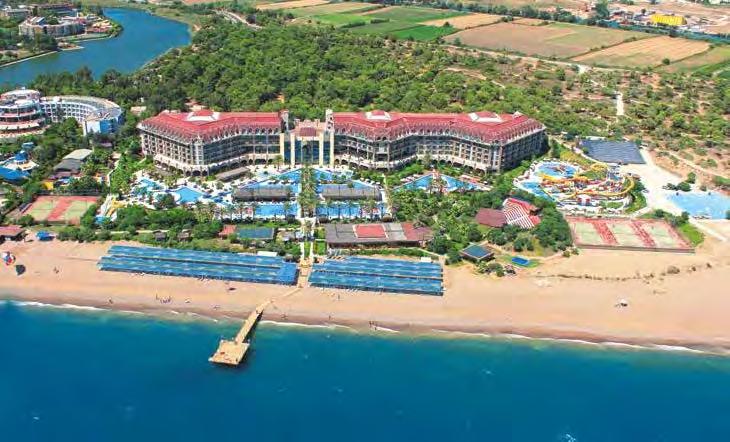 I Side - Manavgat RODINNÝ Hotel NASHIRA RESORT & SPA Vynikajúci hotelový komplex, ktorý získal ocenenie Najlepší turecký hotel v roku 2013.