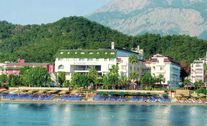 I Kemer Hotel L ANCORA BEACH V roku 2011 kompletne zrekonštruovaný hotel s vynikajúcou polohou.