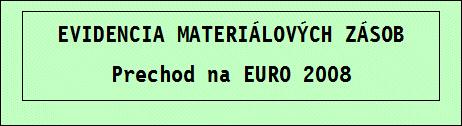 sa nachádzate v decembri 2008 v module WIN PROLEM prejdite do časti SPRACOVANIE kde zvoľte ponuku KONIEC MESIACA.