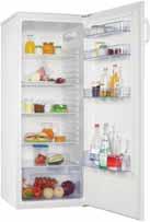 Priestranná chladnička Spazio+ vám poskytne viac miesta na skladovanie potravín, takže vy nemusíte tak často nakupovať a môžete si  energetická trieda A+ úhľadný dizajn s odnímateľnými policami