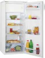 chladničky mechanické ovládanie teploty poličky v chladničke: 4 s plnou šírkou, sklené s okrajom stojan na vajcia: 1 ks na 6 vajec čistý objem chladničky: 240 l veľmi tichá: len 38 db automatické