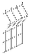 SYSTÉM AXIS, AXOR Panel AXIS Farba: 5 základných farebných odtieňov (RAL 6005-zelená, 9010-biela, 7035-sivá, 5002-modrá, 9005-čierna = štandardná cena) Odtiene RAL: 3002-červená, 3004-tmavá