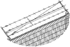 BAVOLET AXIS Nádstavec na ostnatý drôt a panel AXIS pre stĺpik AXIS Farba: 5 základných farebných odtieňov (RAL 6005-zelená, 9010-biela, 7035-sivá, 5002-modrá, 9005-čierna = štandardná cena) Odtiene