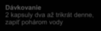 TIENS SPIRULINA Aktívne zložky v kapsule: v 6 kapsulách Sušená spirula vo forme prášku