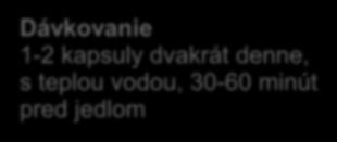 vláknina. Aktívne zložky v jednej kapsule: v 2 kapsulách v 4 kapsulách Chitosan 300.00 mg 600.