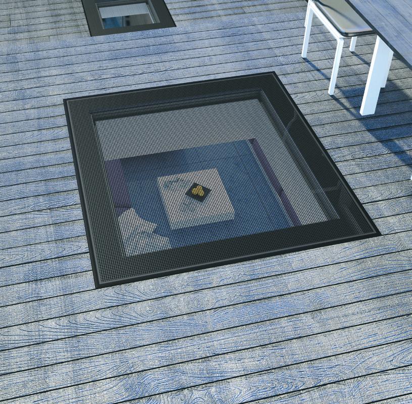 DXW OKNO DO PLOCHÝCH STŘECH DXW Okno do plochých střech DXW nabízí zcela nové možnosti využití plochých střech.