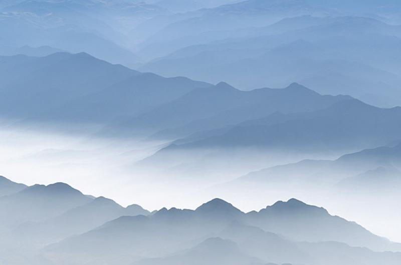 La Cordillère des Andes, au sud de