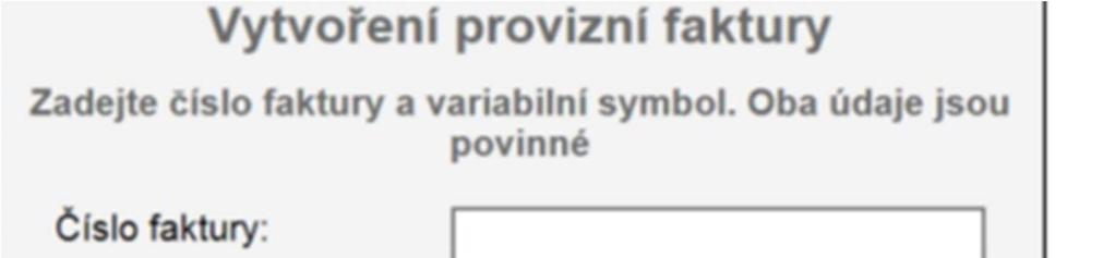 Datum zdanitelného plnění přednastaveno na den vystavení faktury.