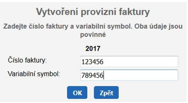 3) Vytvoření faktury za super bonus - pokračování Vytvoření faktury za super bonus probíhá zcela identicky, jako tvorba provizní faktury. Podrobný popis naleznete v kapitole I. Bod 4) a Bod 5).