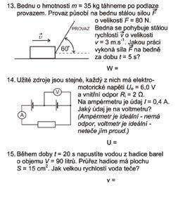 VUT v Brně Fakulta strojního inženýrství 2018 19 SPRÁVNÁ ŘEŠENÍ Matematika: 1c); 2b); 3a); 4d); 5c); 6b); 7b); 8c); 9b); 10d); 11c); 12b); 13c); 14b); 15a); 16d); 17d); 18e); 19d); 20d).