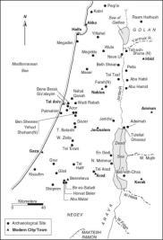 Poklad v Nahal Mišmaru Raná doba bronzová (EBA): cca 3500-2200 BC: Rozdělení vývoje: S a J Levanta S: