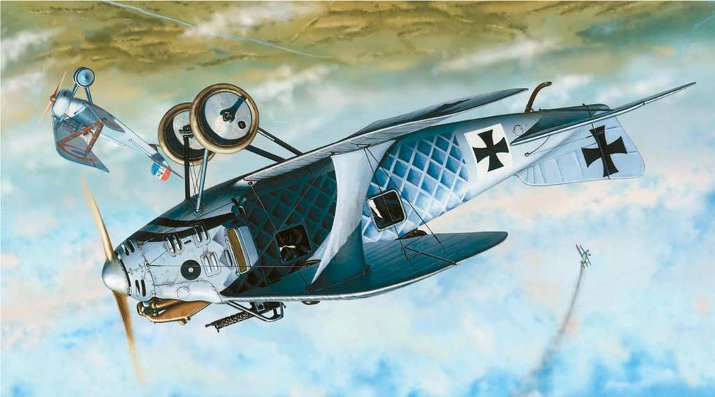 Roland C.II Walfish 0 :4 FIRST, A FEW WORDS When the new Roland C.II biplane reached the front lines in March 9, they were the smallest, fastest and best climbing class "C aircraft in German service.