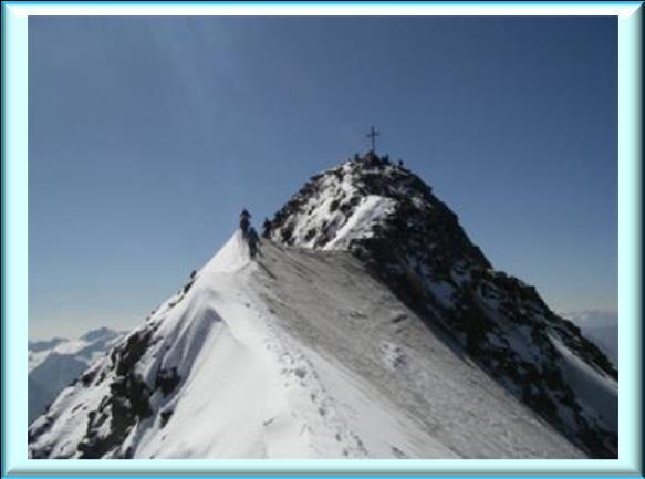 Rakousko Wildspitze Ötztalské Alpy Po