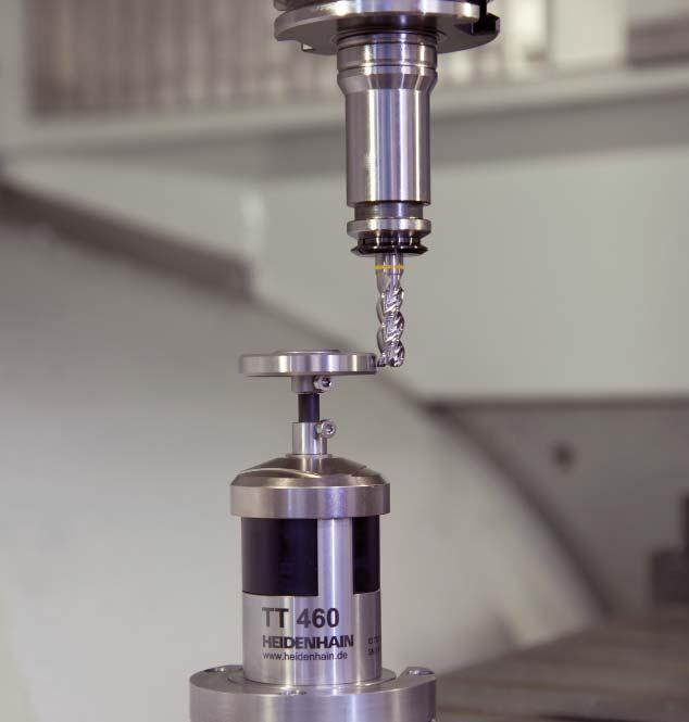 Měření nástrojů dotykovými sondami TT Trvalá přesnost obrábění vyžaduje přesné měření rozměrů nástroje a cyklickou kontrolu jeho opotřebení.