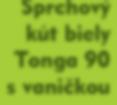 valčekovým ložiskom uľahčujúce bezchybný a tichý chod posuvných dvierok sprchového kúta Odnímateľné posuvné dvere pre ľahké čistenie v profiloch Akrylátová samonosná vanička štvrťkruhová 80 x 80 cm s