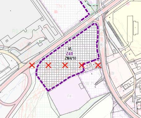 Z4/8, VL, 2,03 ha Celá plocha pro výrobu a skladování je navržena jako změna funkce plochy Z135 OK v k.ú. Český Těšín a nevyžaduje tedy zábor ZPF.
