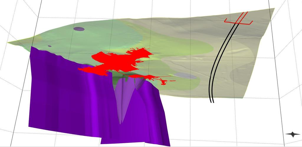 Předběžný 3D geologický model Vorläufiges 3D geologisches Modell Přeshraniční