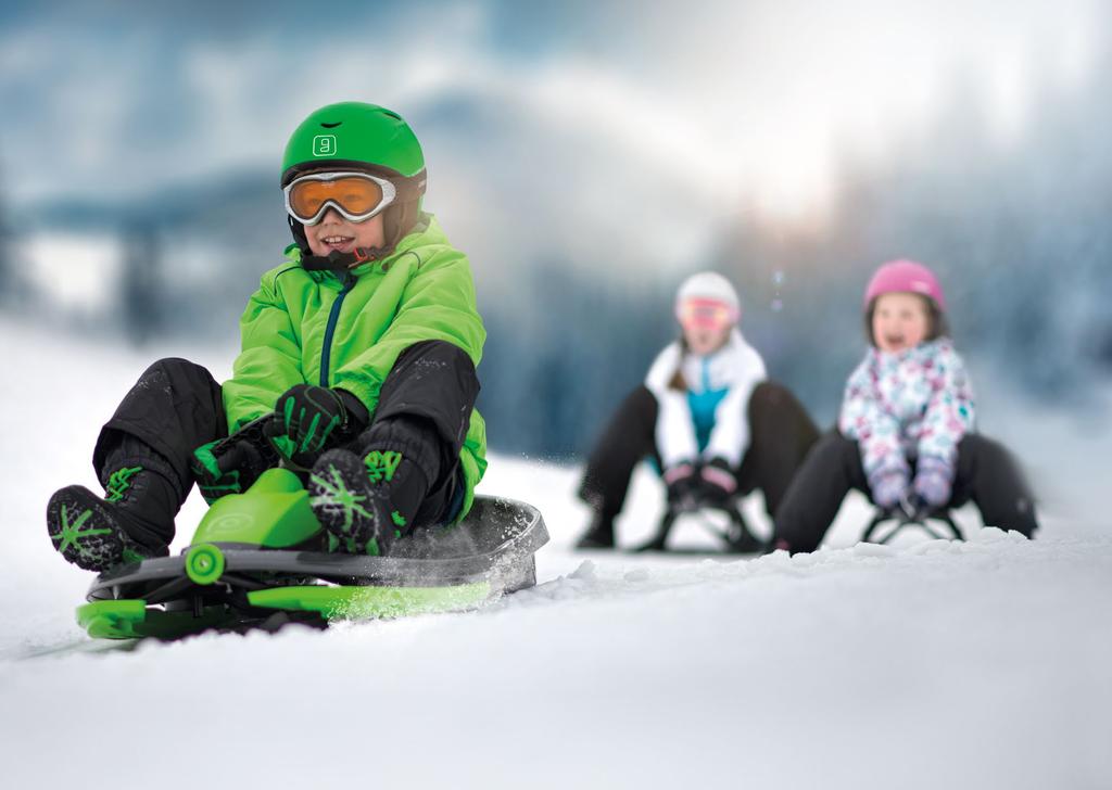 STRATOS 10 Best-selling sledges with a steering wheel