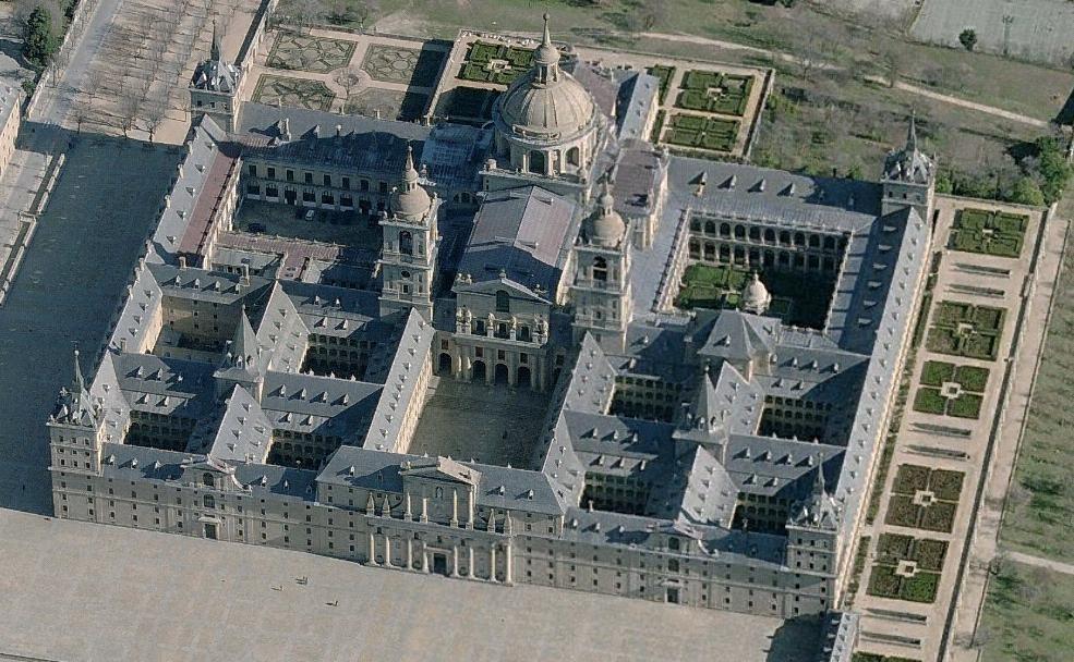 Další vzor: El Escorial klášterní rezidence arch.