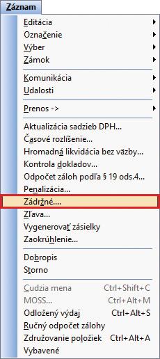 dokladoch. Na jeho prvej strane zvolíte, či chcete zahrnúť doklady i zo starších účtovných jednotiek. V tom prípade si tieto jednotky môžete vybrať na druhej strane sprievodcu.