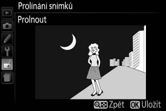 Výchozí hodnota je 1,0; výběrem hodnoty 0,5 snížíte expoziční podíl snímku na polovinu, výběrem hodnoty 2,0 expoziční podíl snímku zdvojnásobíte.
