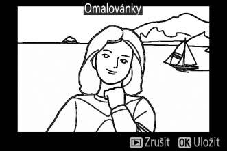 funkce snižuje. Stisknutím tlačítka J uložte retušovanou kopii.