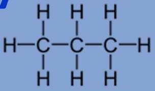 Významné alifatické sloučeniny Propan bezbarvý hořlavý plyn bez zápachu, výrazně těžší (1,55x) než vzduch ve směsi se vzduchem (2,1 9,5% propanu) snadno exploduje