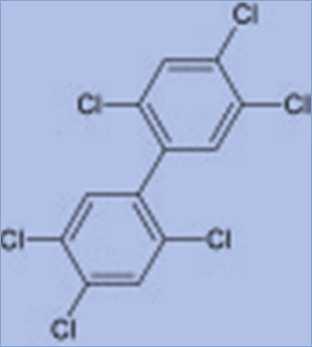 Významné polycyklické aromatické sloučeniny Polychlorované bifenyly (PCB) mají vynikající technické vlastnosti