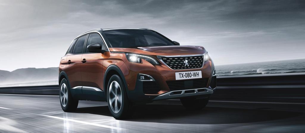 NOVÉ SUV PEUGEOT 3008 Cenník, Výbava a