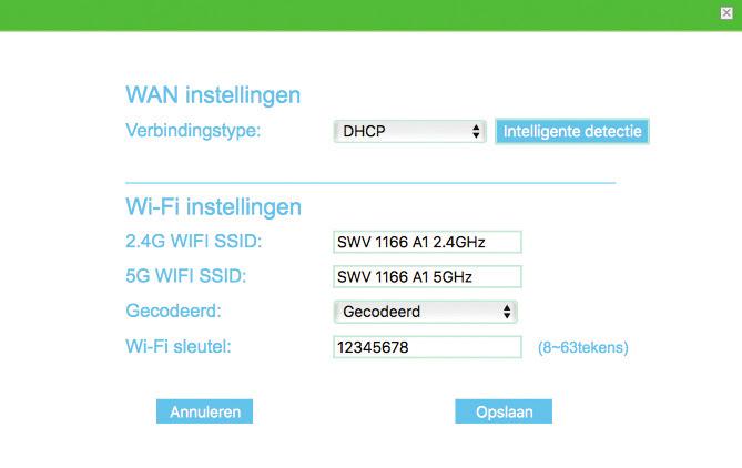 Klik Router Wizard, kunt u kiezen voor het type aansluiting van DHCP / Statische IP / PPPoE.