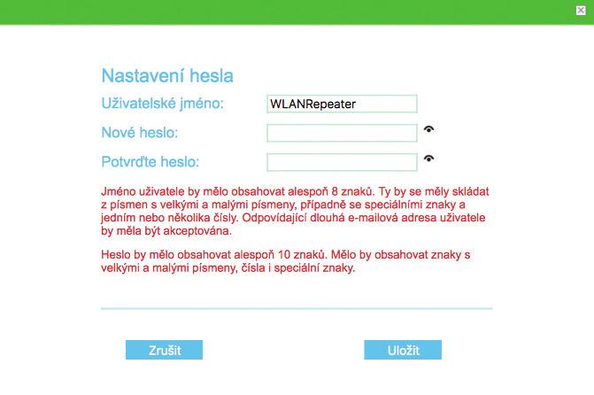 2. Nastavení sítě LAN Na této stránce můžete nastavit adresu IP, DHCP Start/ Konec IP