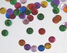 per Rolle D1-01 Konfety lesklé SMILEY Ø 1,3 cm