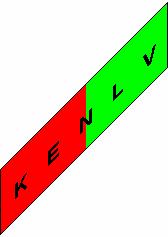 Oddělení vjemů očí Prizmata 3 pd před každé oko pravé oko K E N L V K E N L V levé oko pravé oko K E N L V K E