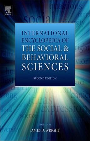 Encyclopedia of the Social and Behavioral Sci Statistická analýza dat Petr Soukup